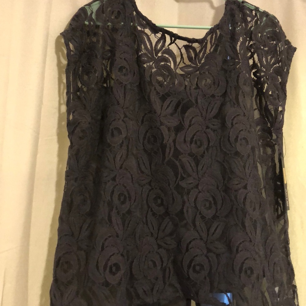 NWT Apt 9 lace top, XL Petite